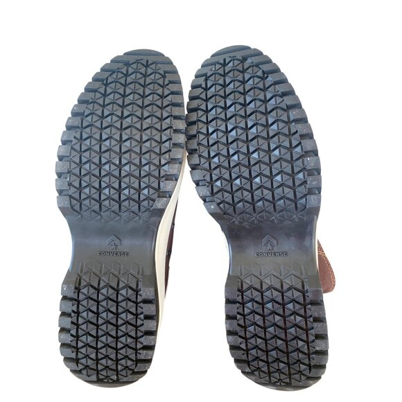 Converse Chuck Taylor Lugged 2.0 Sneaker Platform Brown Canvas 8 Men/Women 10 - Picture 8 of 14